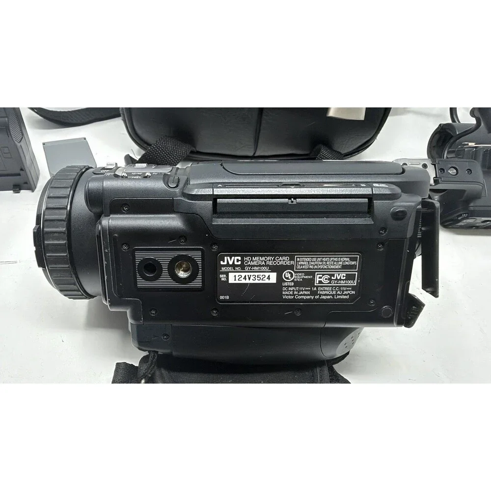 JVC GY-HM100U 3CCD Pro HD SD Handheld Camcorder Digital Camera | Tested 114Hrs